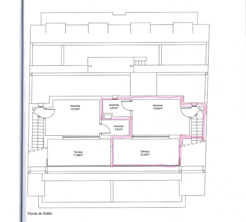 Apartamento T2 para Venda em Monte Gordo Planta 2