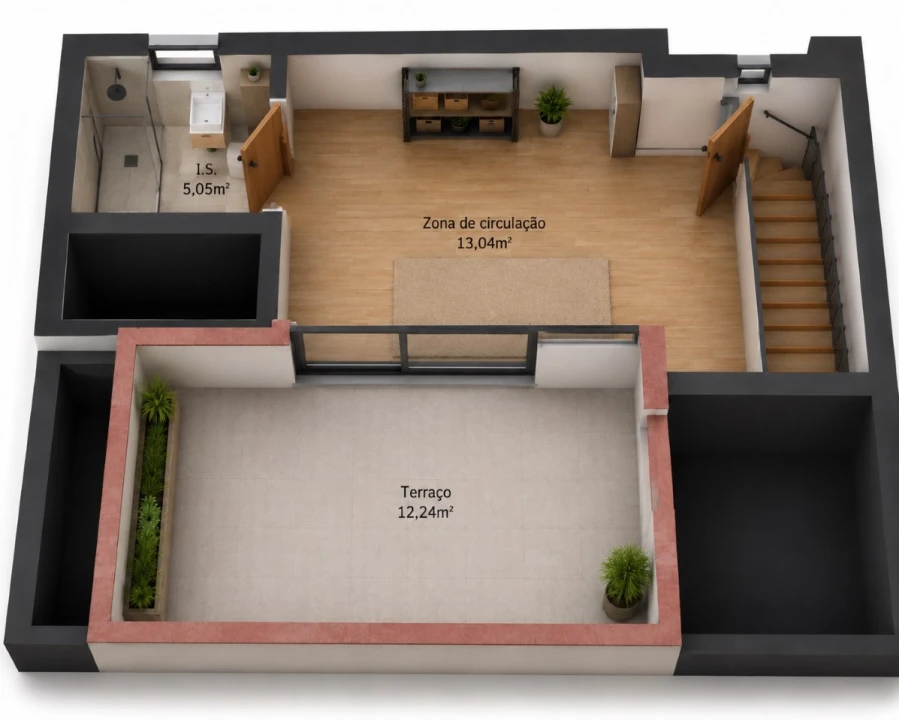 Apartamento T2 para Venda em Monte Gordo Planta 4