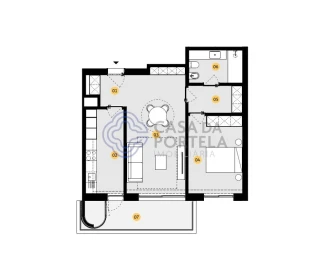 Apartamento T1 para Venda em Cidade da Maia