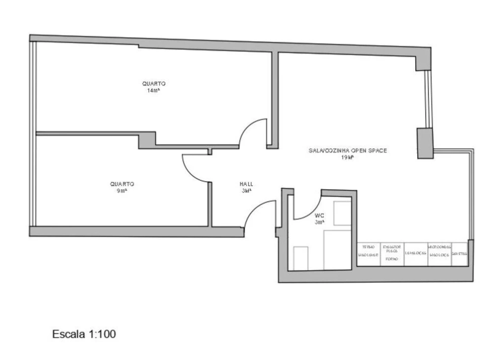 Apartamento T2 para Venda em Queluz e Belas Foto 9