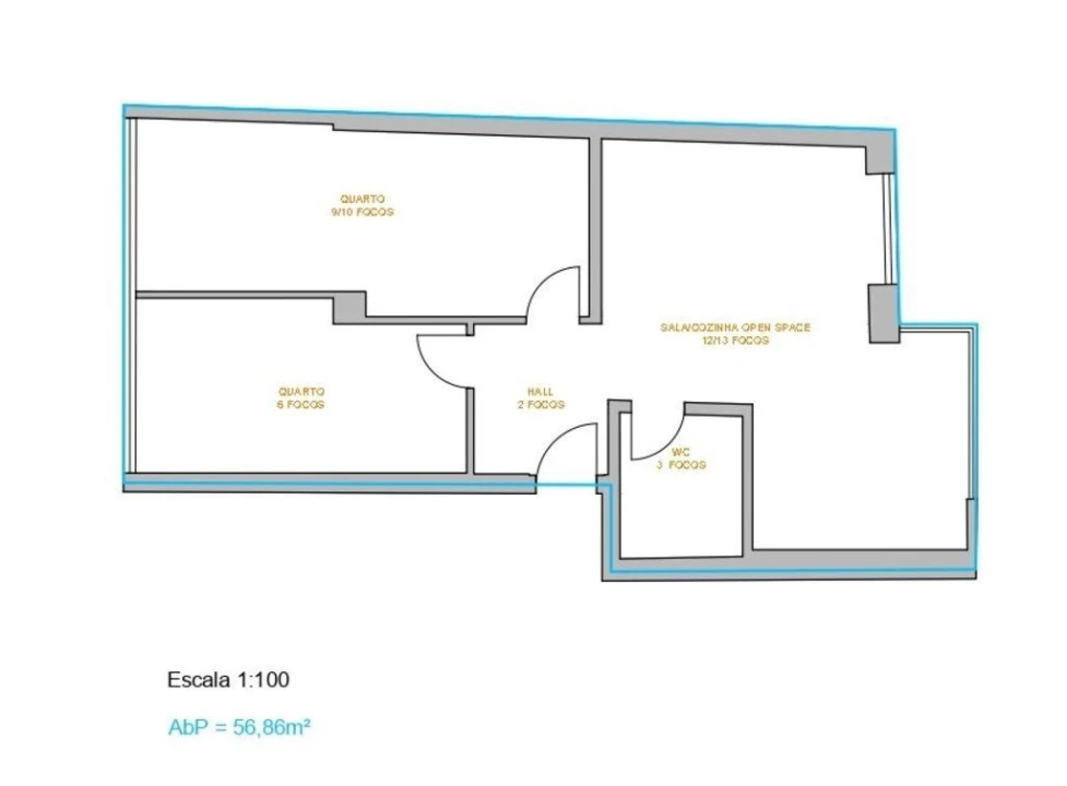 Apartamento T2 para Venda em Queluz e Belas Foto 7