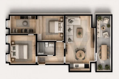 Apartamento T2 para Venda em Alcantara