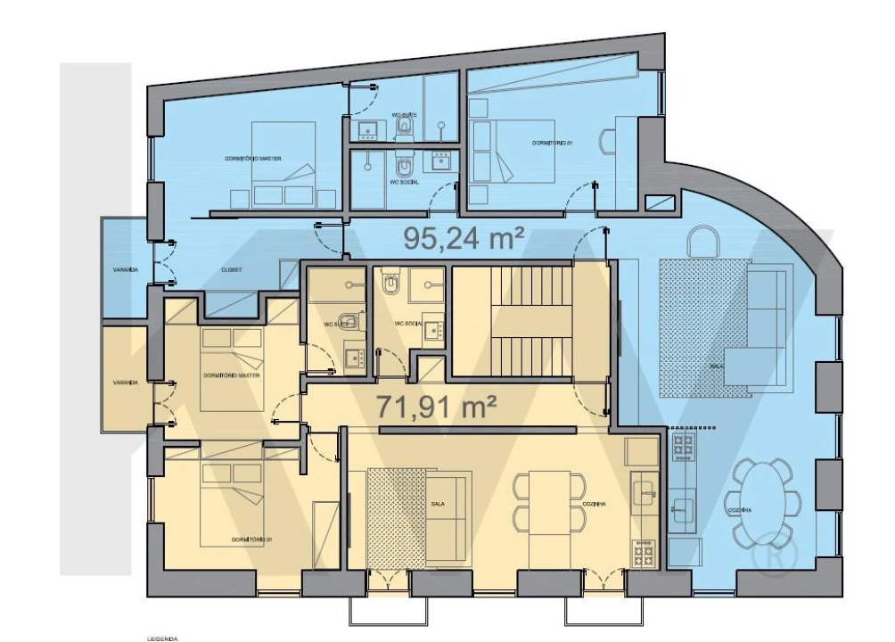 Apartamento T3 para Venda em Oeiras e São Julião da Barra, Paço de Arcos e Caxias Foto 18