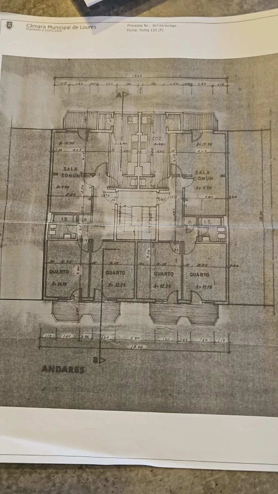 Apartamento T2 para Venda em Loures Planta 1