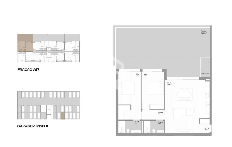 Apartamento T2 para Venda em Fânzeres e São Pedro da Cova Foto 13