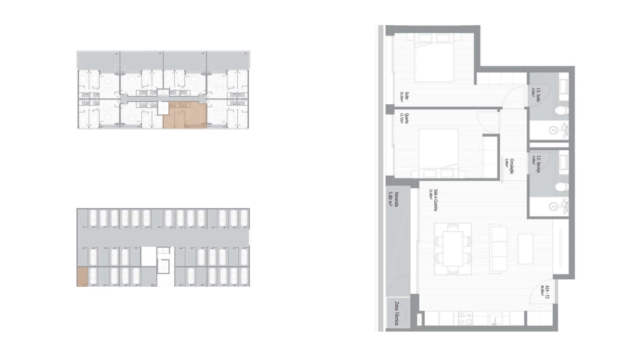Apartamento T2 para Venda em Fânzeres e São Pedro da Cova Foto 13