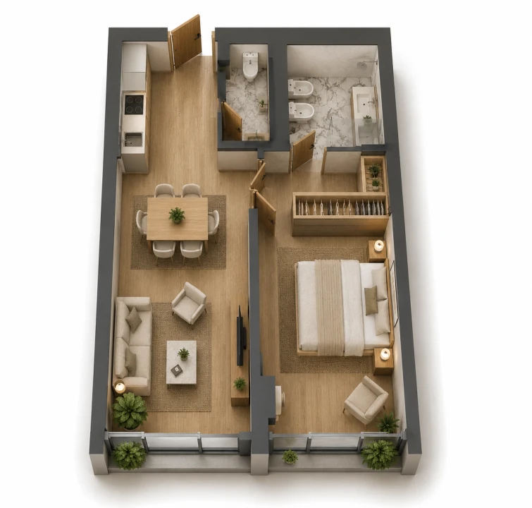Apartamento T1 para Venda em Santa Maria Maior Foto 20