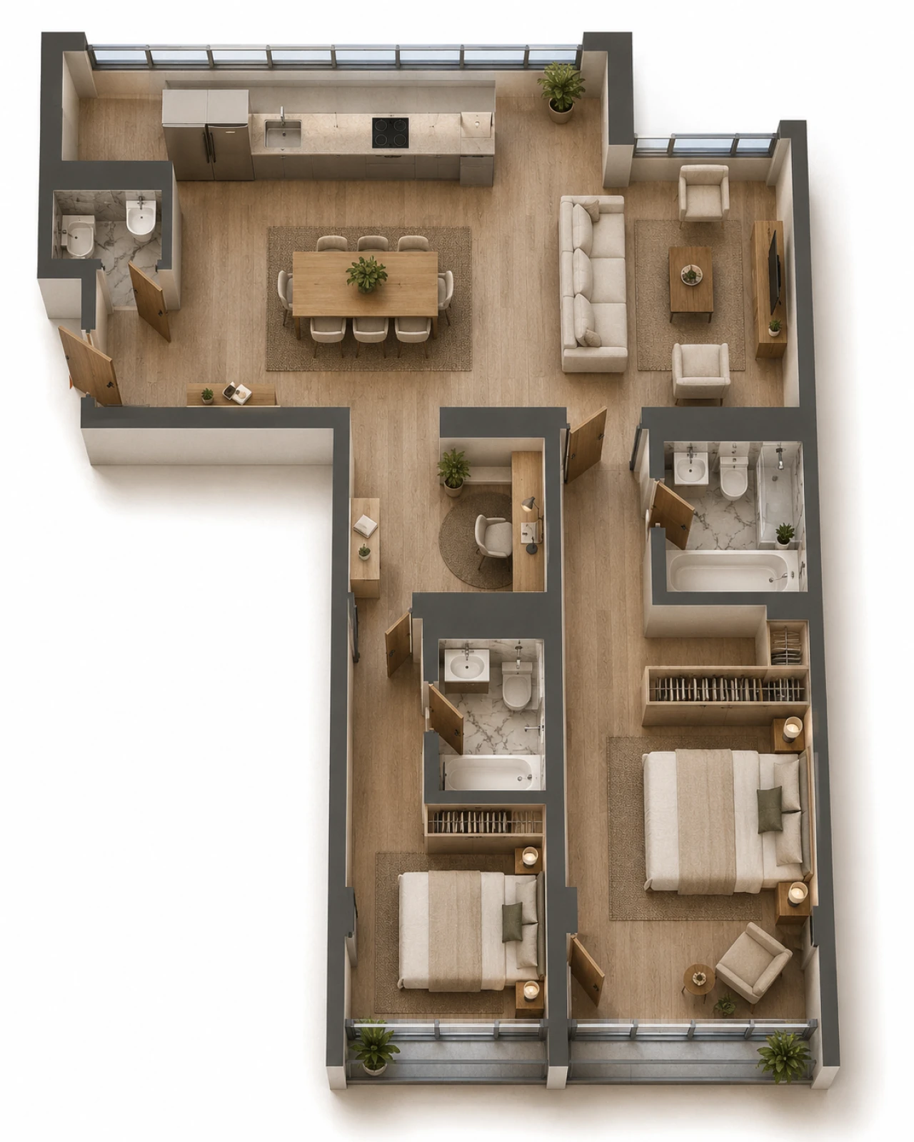 Apartamento T2 para Venda em Santa Maria Maior Foto 46