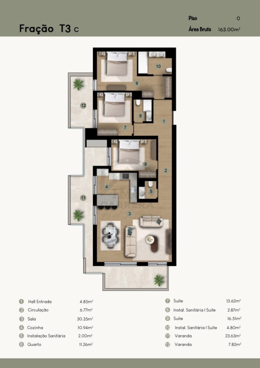 Apartamento T3 para Venda em Camara de Lobos Foto 9