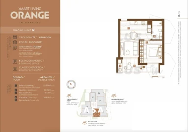 Apartamento T1 para Venda em Caniço