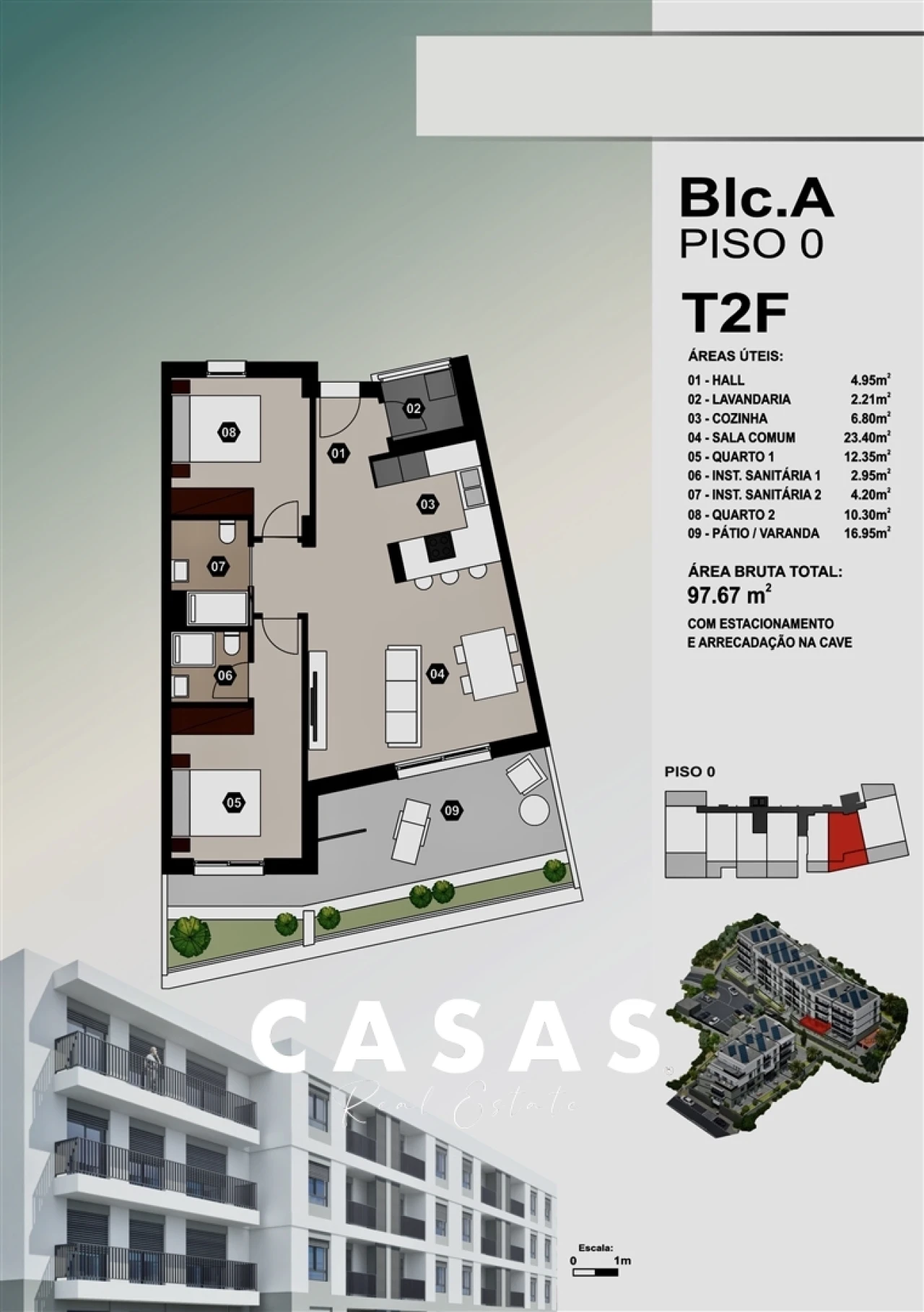 Apartamento T2 para Venda em Caniço Foto 21