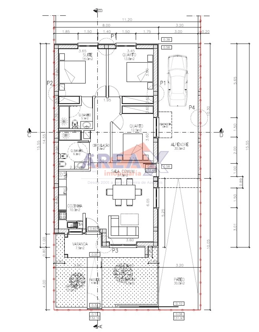 Moradia T3 para Venda em O. Azeméis, Riba-Ul, Ul, Macinhata Seixa, Madail Foto 23