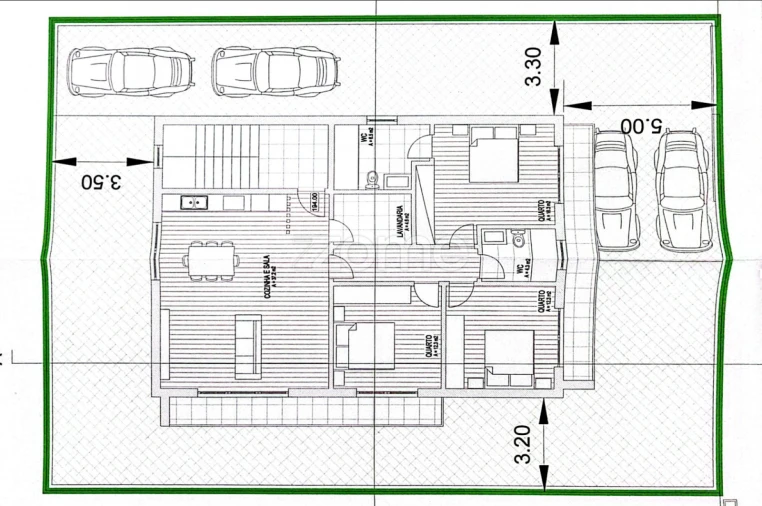 Apartamento T3 para Venda em Vale (São Martinho) Planta 1
