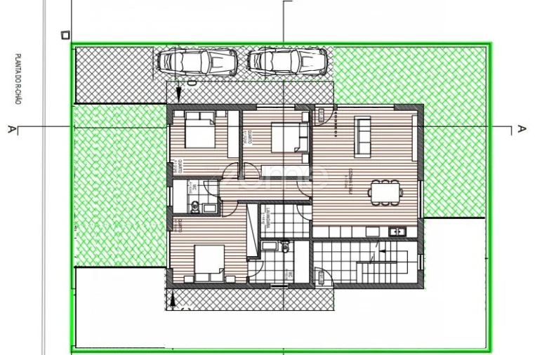 Apartamento T3 para Venda em Vale (São Martinho) Planta 1