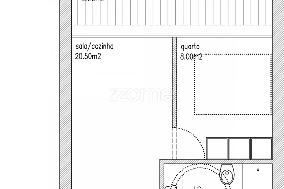 Apartamento T1 para Venda em São Mamede de Infesta e Senhora da Hora Foto 10
