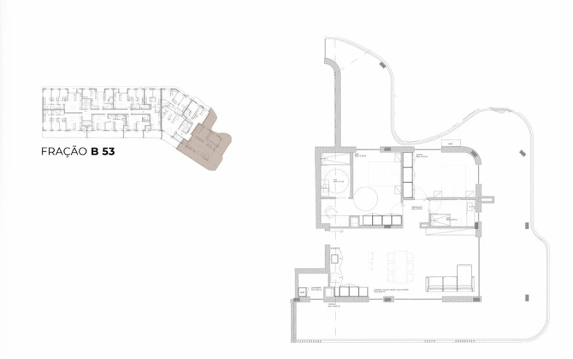 Apartamento T2 para Venda em Oliveira do Douro Planta 1