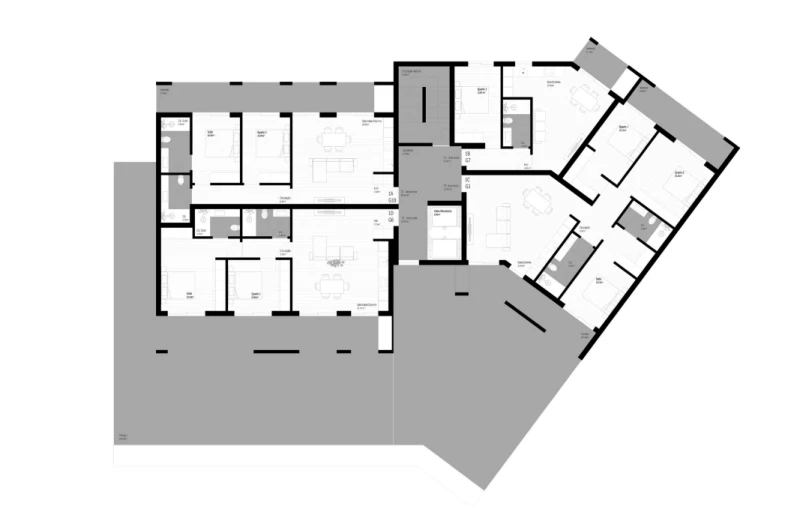 Apartamento T2 para Venda em Pedrouços Planta 1