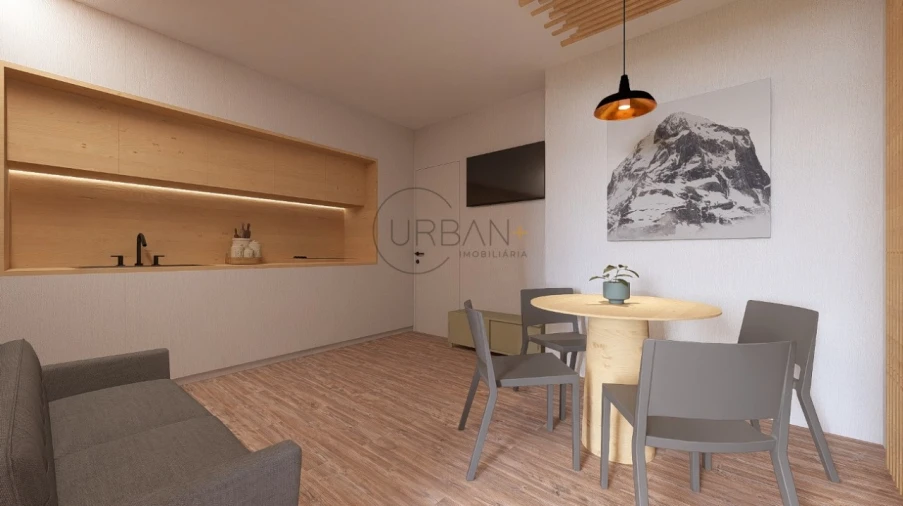 Apartamento T1 para Venda em Viseu Foto 2