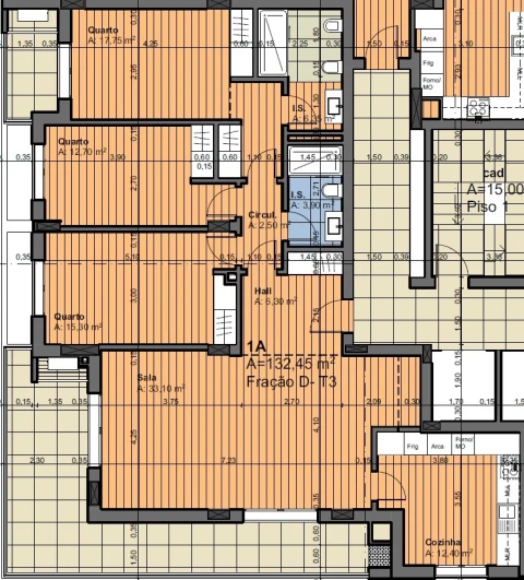 Apartamento T3 para Venda em Montijo e Afonsoeiro