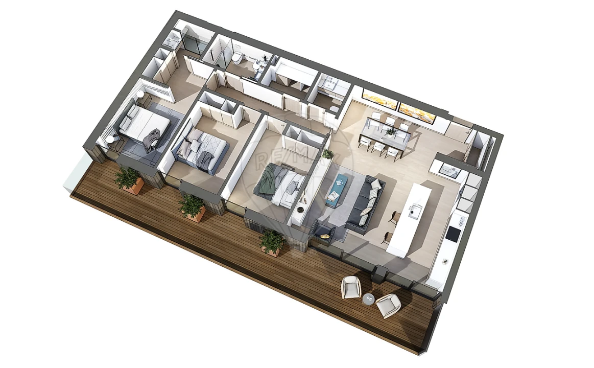 Apartamento T3 para Venda em Buarcos Foto 1