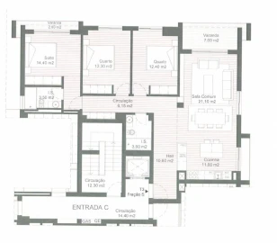Apartamento T3 para Venda em Conceição e Cabanas de Tavira