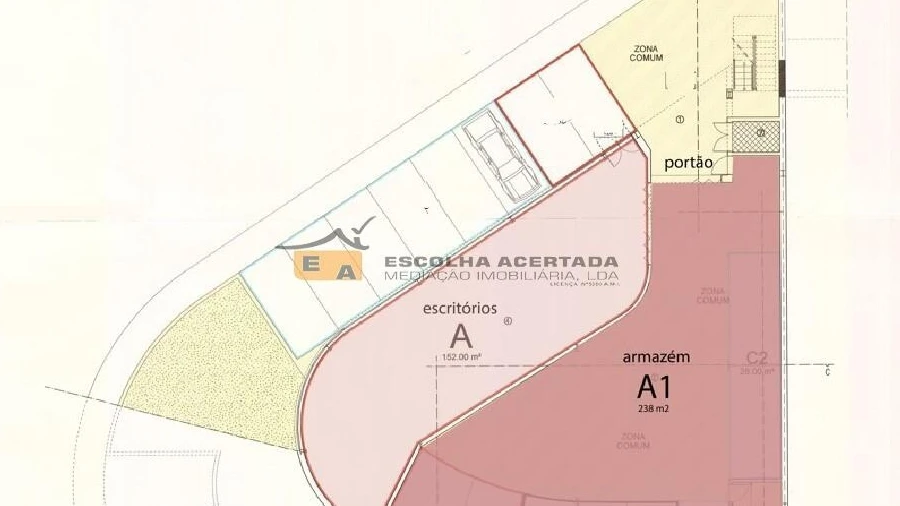 Armazém para Arrendamento em Moreira