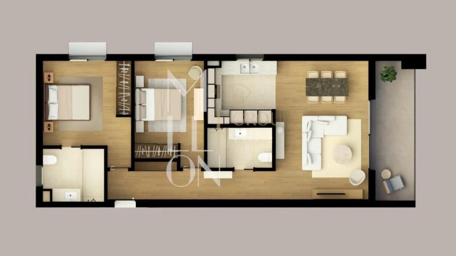 Apartamento T2 para Venda em Santo Antonio Foto 12