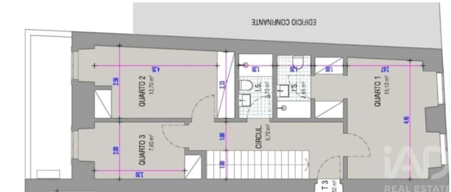 Apartamento T3 para Venda em Santa Maria Maior
