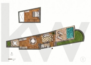 Apartamento T1 para Venda em Santa Maria Maior