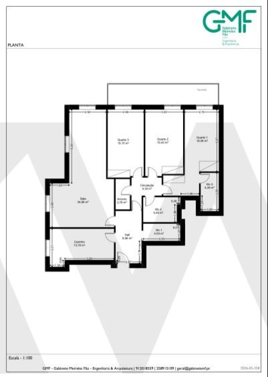 Apartamento T3 para Venda em Lordelo do Ouro e Massarelos Foto 32
