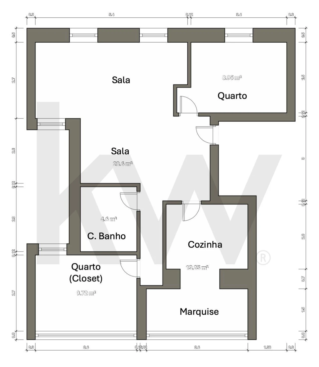 Apartamento T2 para Venda em Campolide Foto 29