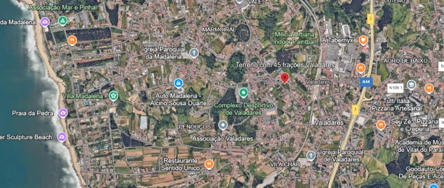 Terreno para Venda em Gulpilhares e Valadares