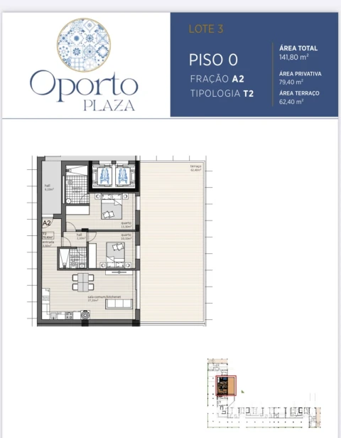 Apartamento T2 para Venda em Paranhos