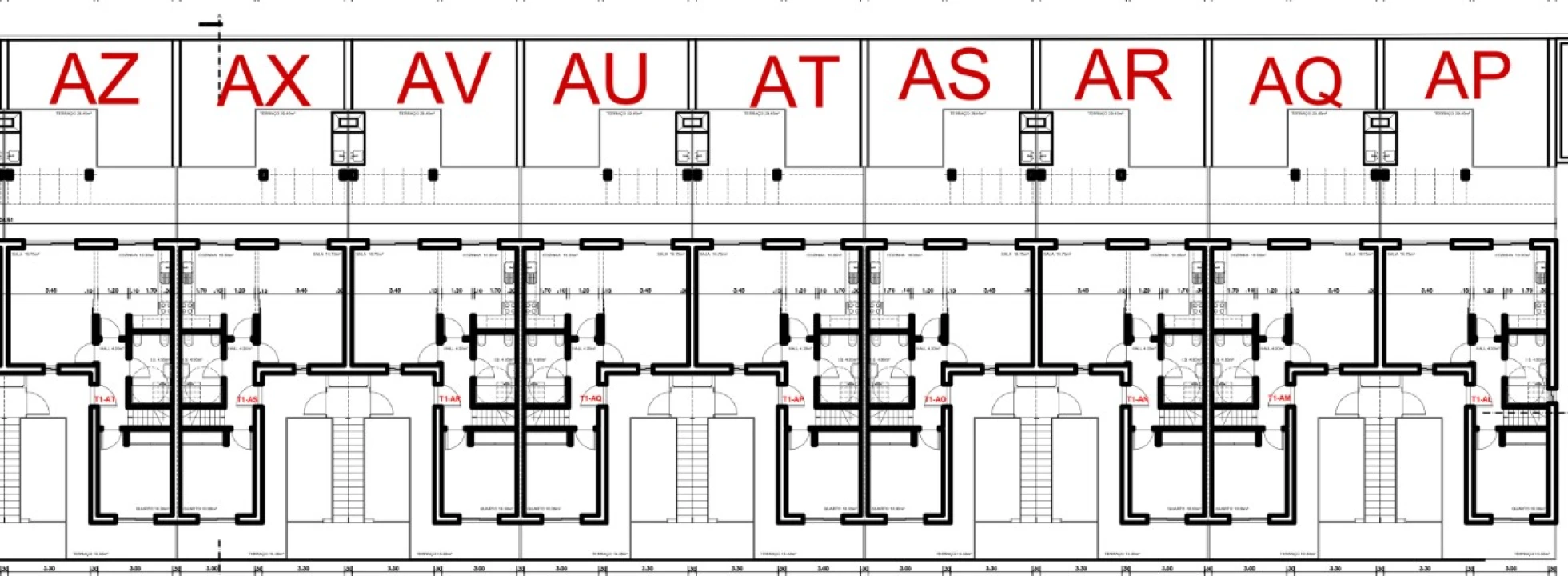 Apartamento T2 para Venda em Vila Nova de Cacela Planta 2