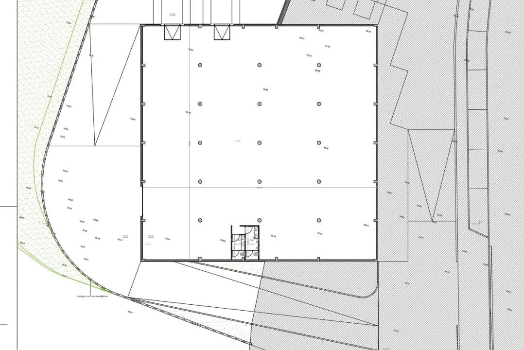 Armazém para Arrendamento em Sandim, Olival, Lever e Crestuma Planta 2