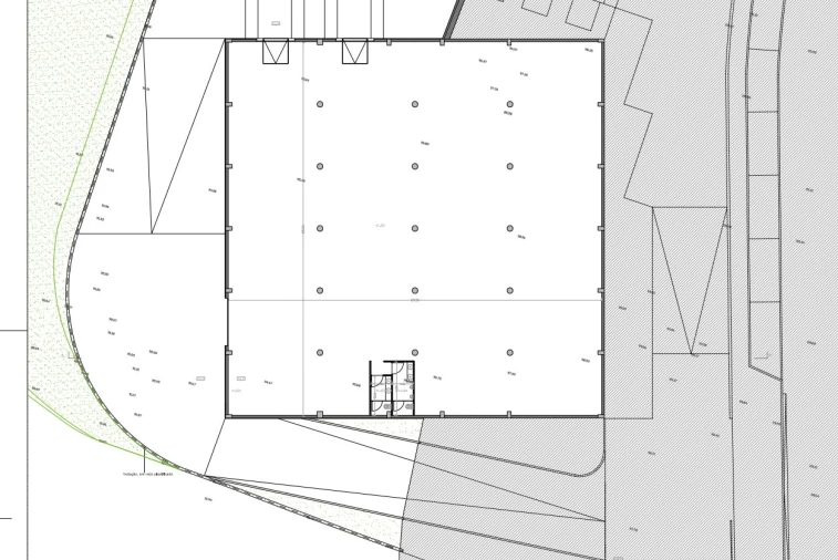 Armazém para Arrendamento em Sandim, Olival, Lever e Crestuma Planta 2
