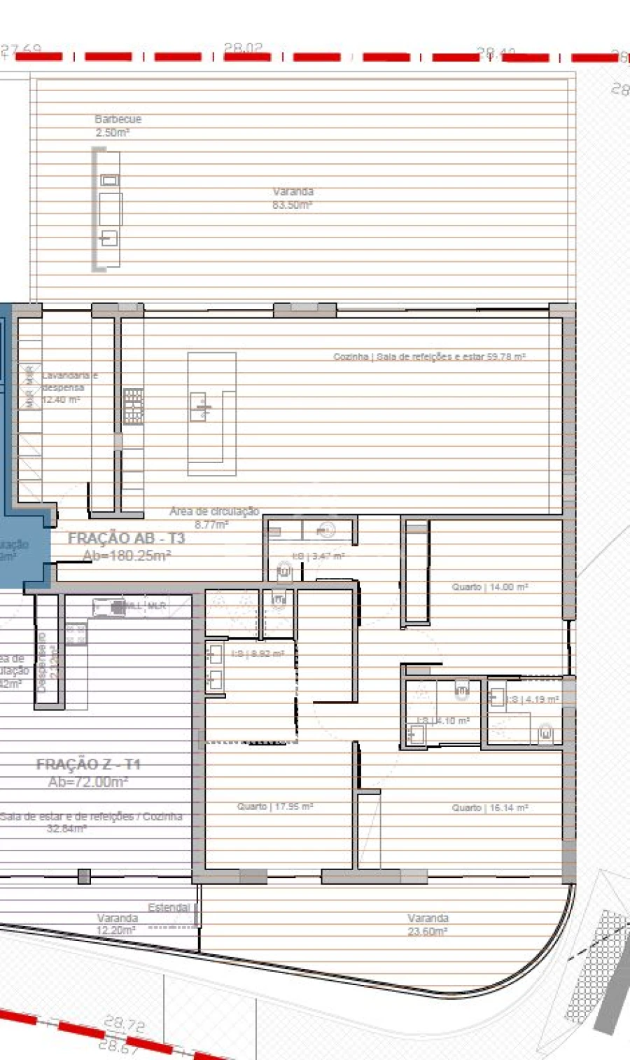 Apartamento T3 para Venda em Quarteira Foto 11