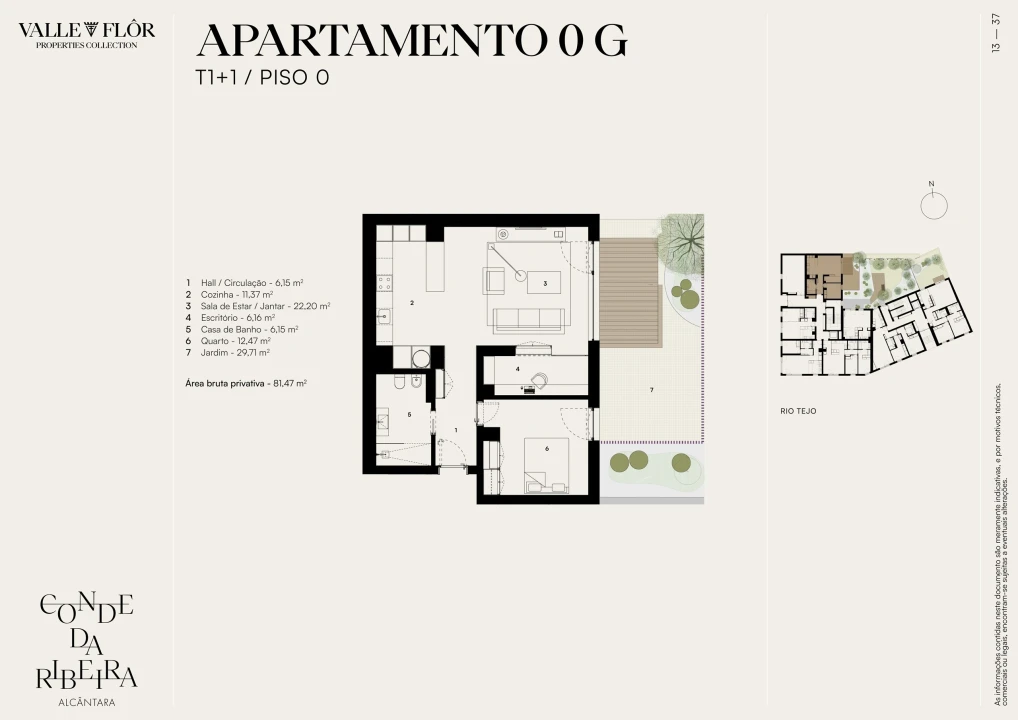 Apartamento T1 para Venda em Alcantara Foto 13