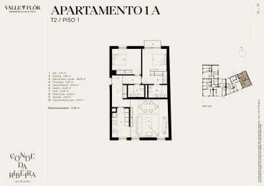Apartamento T2 para Venda em Alcantara