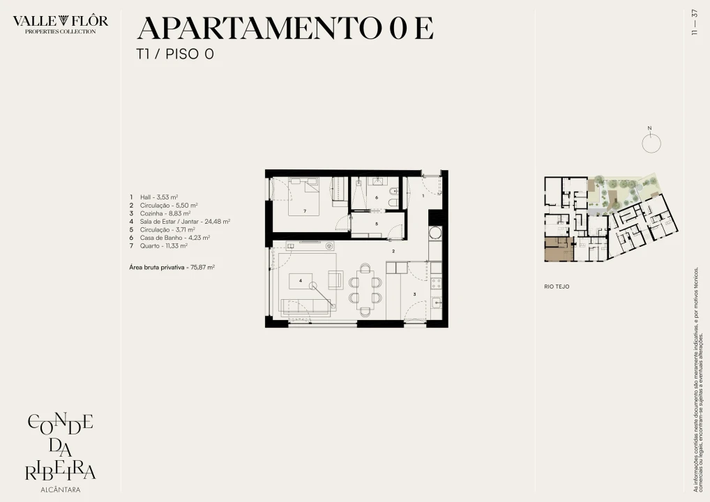 Apartamento T1 para Venda em Alcantara Foto 13