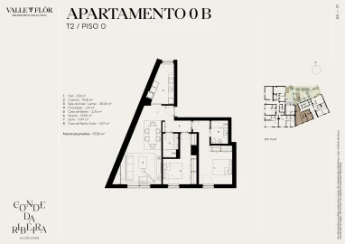 Apartamento T2 para Venda em Alcantara