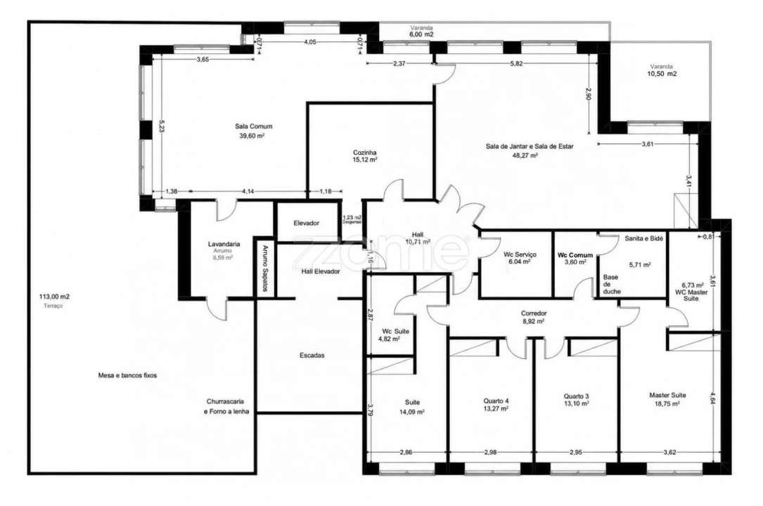 Apartamento T4 para Venda em Canidelo Foto 35