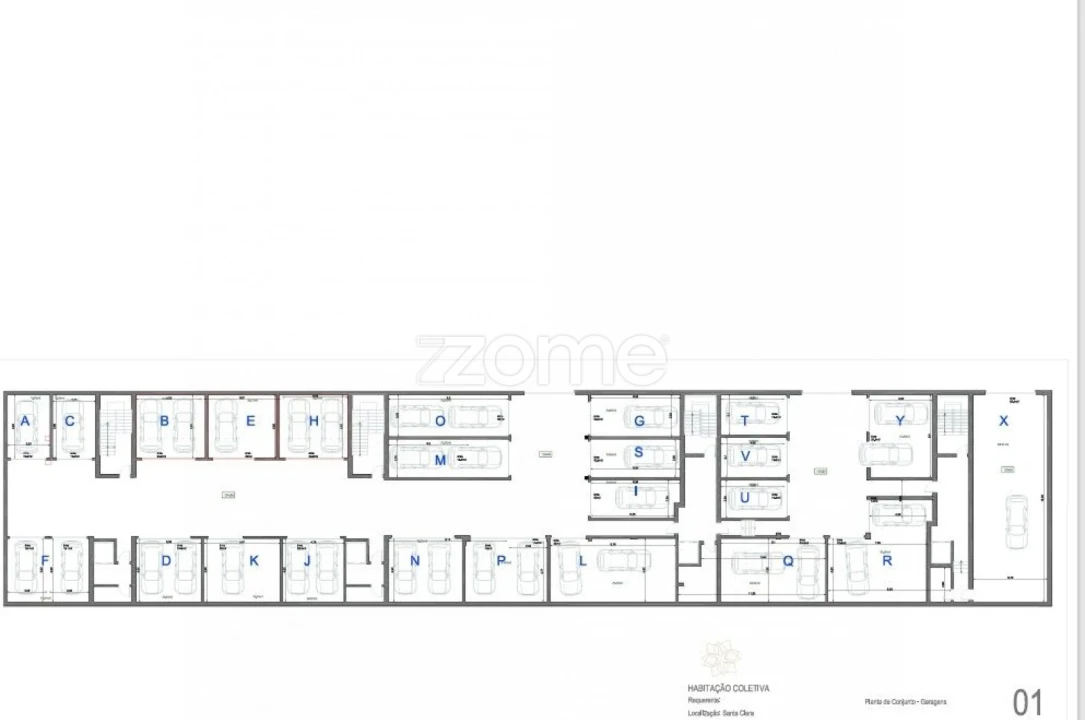 Apartamento T2 para Venda em Santa Clara e Castelo Viegas Planta 3
