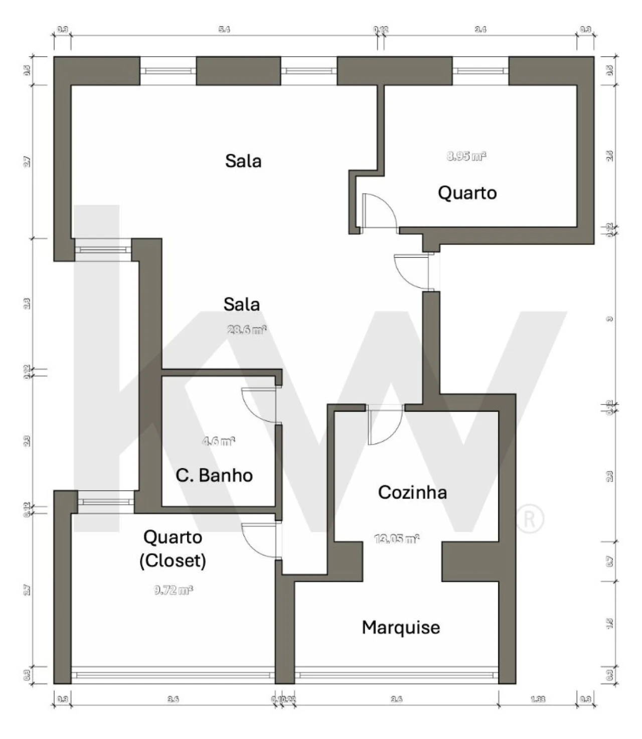 Apartamento T2 para Venda em Campolide Foto 29