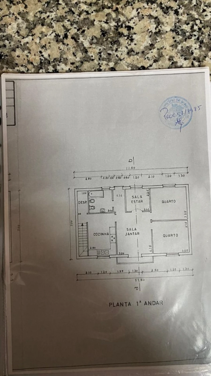 Moradia T3 para Venda em Roliça Planta 1