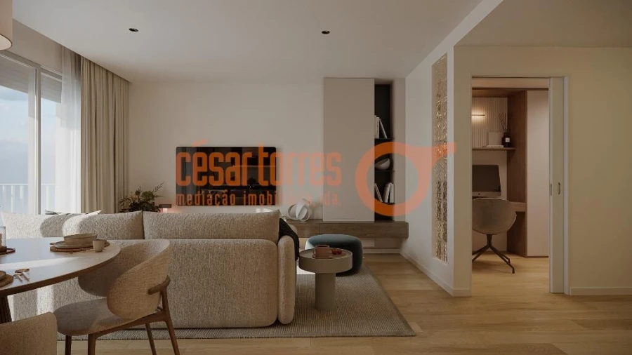 Apartamento T1 para Venda em São Felix da Marinha Foto 12
