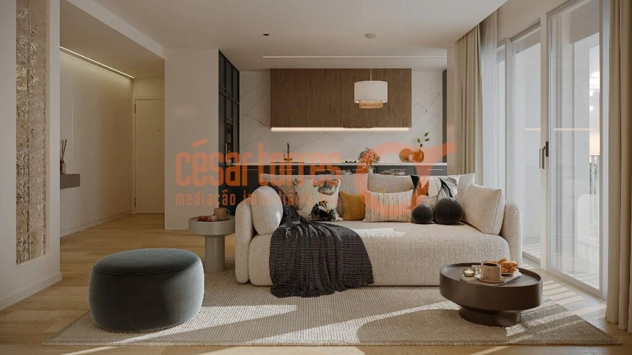 Apartamento T2 para Venda em São Felix da Marinha Foto 9