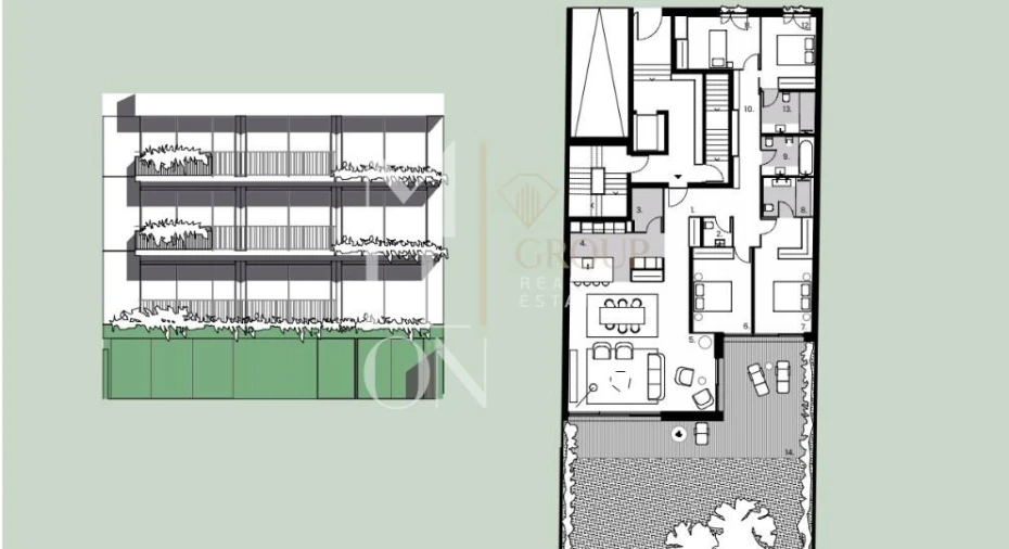 Apartamento T4 para Venda em Aldoar, Foz do Douro e Nevogilde Foto 14