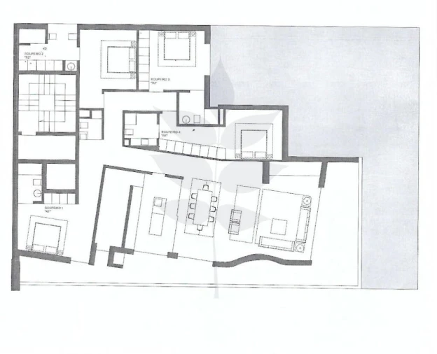 Apartamento T4 para Venda em Celeirós, Aveleda e Vimieiro Planta 1