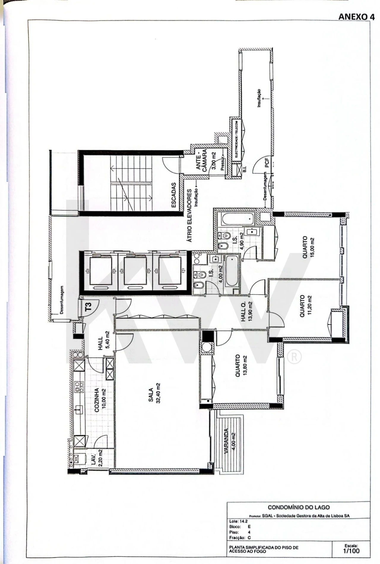 Apartamento T3 para Venda em Lumiar Foto 42